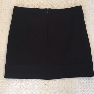 Willi Smith Black Mini Skirt